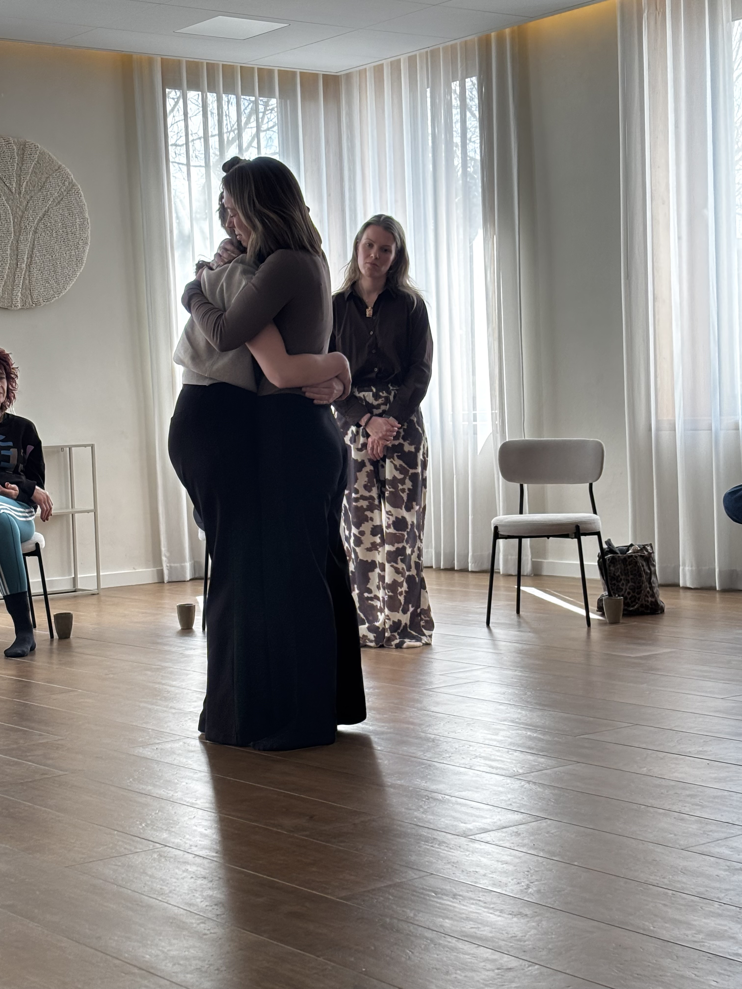 Familieopstelling workshop ruimte Utrecht - opstelling tijdens sessie